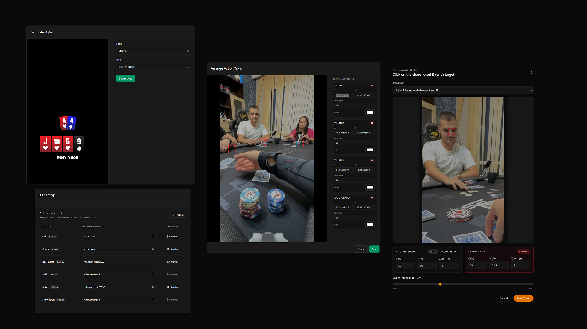 Custom themes